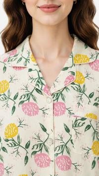Sunday Garden | Floral 3 Piece Pyjama Set