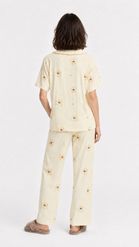 Caramel Bunny | Cartoon Printed 2 Piece Pyjama Set
